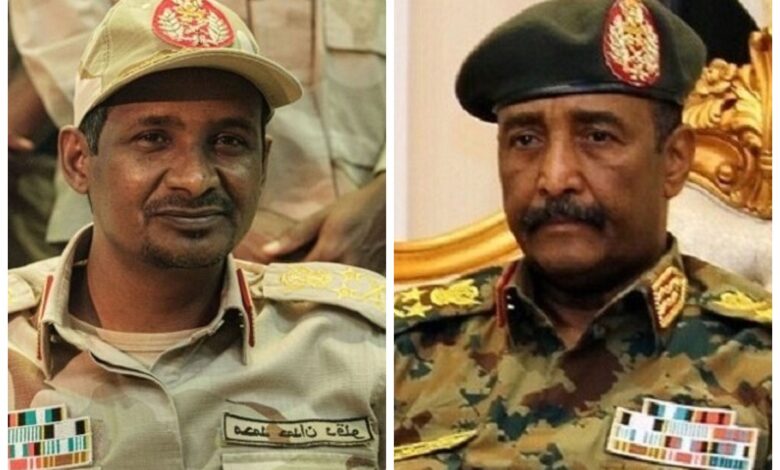 What behind the dispute between Al-Burhan and Hamidti - Sudan Scoop